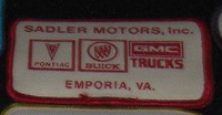 Assorted Buick Dealer Patches