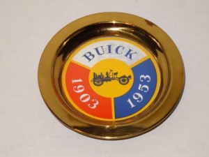 Buick 1903-1953 50 YEAR Commemorative trinket tray