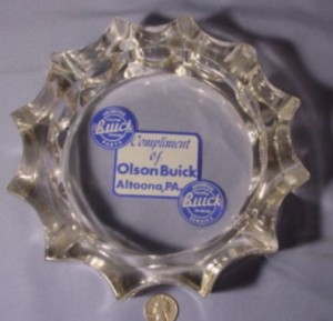 Olson Buick Dealership Ashtray