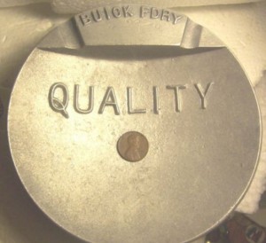 buick foundry ashtray