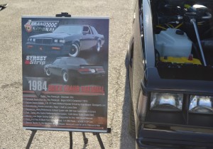 1984 buick grand national car show sign