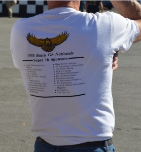 1993 buick gs nationals shirt