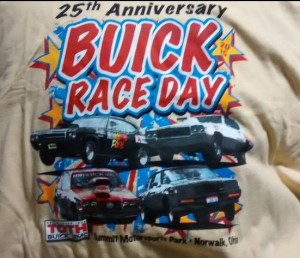 25th anniversary buick race day shirt