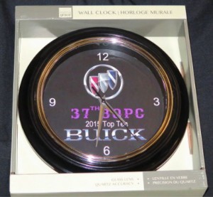 37th BOPC show top 10 clock