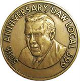 50th anniversary uaw local 599 coin