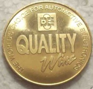 DELCO ELECTRONICS TOKEN