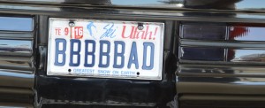 bbbbbad buick plate