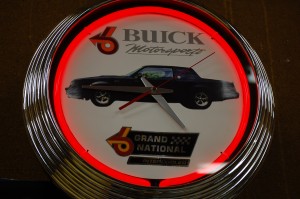 buick motorsport grand national clock