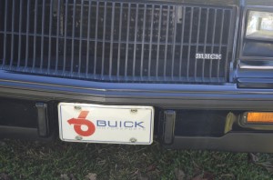 buick motorsports 6 arrow license plate