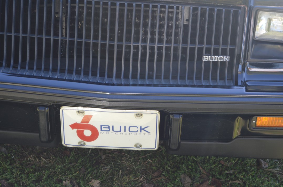 buick front license plate
