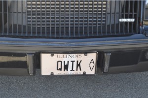 quick vanity plate