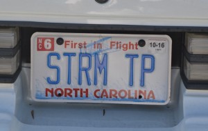 storm trooper license plate