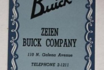 Buick Dealer Playing Cards