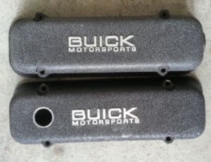 BUICK V6 ALUMINUM VALVE COVERS