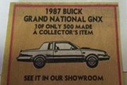 Buick Regal GNX Posters