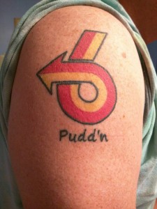 power 6 logo tattoo