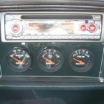 radio and gauges