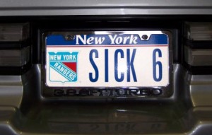 sick 6 buick plate
