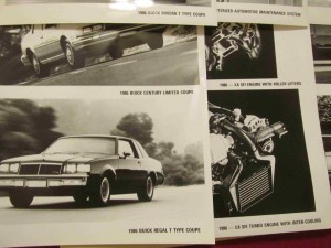 1986 buick press kit