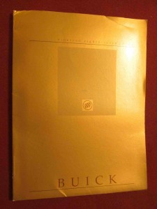 1987 buick press kit