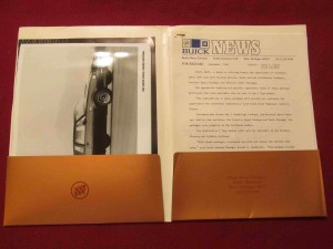 1987 buick press kit