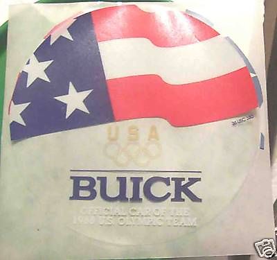 Buick Olympics Decals from 1984 & 1988