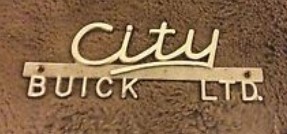City Buick dealership emblem