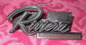 turbocharged riviera grill emblem