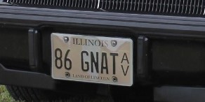 86 Grand National license plate