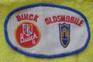 Buick Oldsmobile Dealer Service Uniform Patch