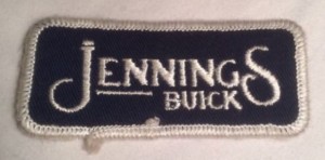 Jennings Buick dealer patch