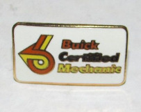 buick certified mechanic pin