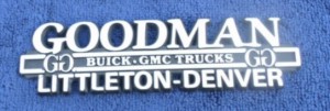 goodman buick dealer emblem