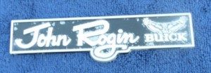 john rogin buick dealer emblem