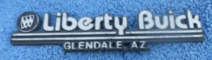 liberty buick dealer emblem