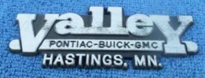 valley buick buick dealer emblem