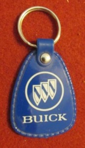 1980's Buick Tri Shield Factory Key Fob
