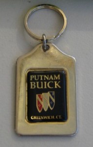Putnam Buick Dealer Metal Key Fob