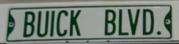 buick blvd sign