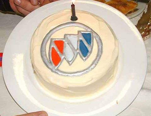 Celebrate With a Buick Cake!