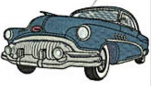 1952 Buick Roadmaster Embroidered Patch