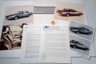 1982 Buick Grand National Press Kit