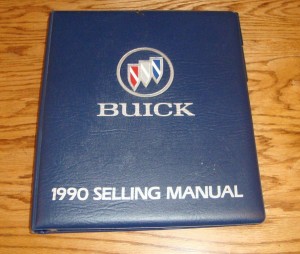 1990 Buick Selling Manual 1