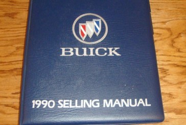 1989 & 1990 Buick Selling Manual