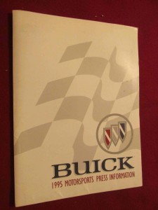 1995 Buick Motorsports Press Kit 1