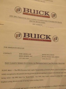 1995 Buick Motorsports Press Kit 3