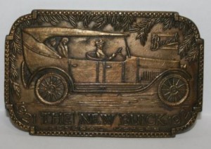 Belt Buckle 1921 The New Buick