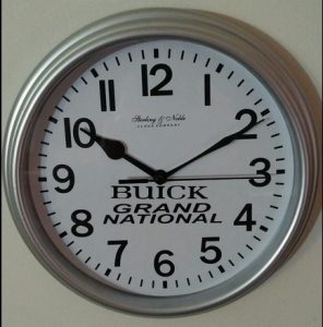 Buick Grand National custom wall clock