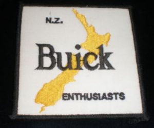 new zealand buick enthusiasts patch