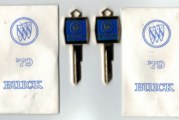 Vintage Buick Keys & Key Rings